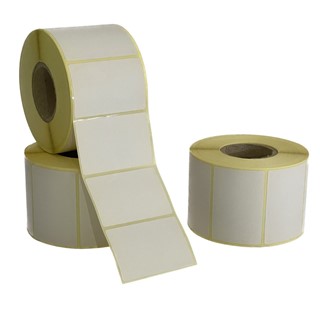 برچسب کاغذی تک ردیفه 60*40