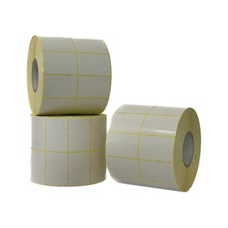 برچسب کاغذی دو ردیفه افقی 45*30